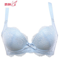 性感内衣女无钢圈文胸 小胸聚拢挤沟调整型上托胸罩 费琳胸罩