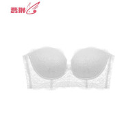 无肩带文胸防滑聚拢小胸罩抹胸无钢圈婚纱薄款隐形内衣女 费琳胸罩