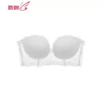 无肩带文胸防滑聚拢小胸罩抹胸无钢圈婚纱薄款隐形内衣女 费琳胸罩