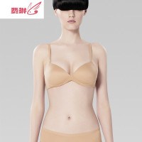 内衣女一片无钢圈少女文胸美背薄款小胸运动细带胸罩 费琳胸罩