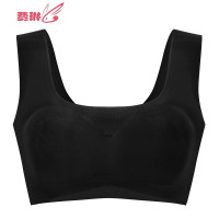 宽肩带锦纶双面点胶内衣背心式文胸 费琳胸罩