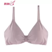 冰丝内衣女无钢圈文胸学生少女日系薄款睡眠胸罩夏季 费琳胸罩