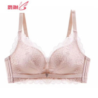 小胸平胸专用文胸聚拢无钢圈 性感蕾丝胸罩加厚舒适防滑美背内衣 费琳胸罩