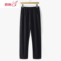 男士睡裤款长裤直筒运动裤休闲裤家居裤棉居家裤 费琳