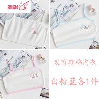 女童小背心文胸大童小学生萌芽期儿童发育期9-12-13-15岁女孩内衣 费琳