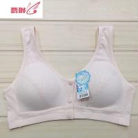 薄款中老年胸罩妈妈无钢圈孕妇文胸夏天透气内衣女前扣背心 费琳胸罩