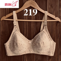 中老年内衣女妈妈文胸棉聚拢背心式无钢圈中年大妈薄款胸罩 费琳胸罩