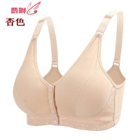 妈妈内衣 中老年文胸女士大码前扣无钢圈薄款聚拢胸罩带海绵 费琳胸罩