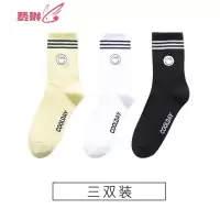 情侣袜子女长筒袜ins潮流夏季常规中筒袜网红韩版街头长袜 费琳