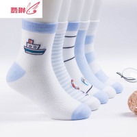 网眼儿童袜子童女童宝宝小孩超薄中筒袜孩大童小童袜 费琳