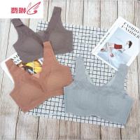乳胶胸垫抹胸女蕾丝舒适两面穿文胸罩内衣睡眠裹胸背心 费琳胸罩