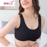 内衣女无钢圈运动抹胸舒适聚拢背心式睡眠乳胶胸罩美背文胸 费琳胸罩