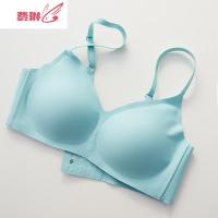 飞岛国 柜上800+巨舒适软糯Q弹无钢圈乳胶棉可脱卸两穿文胸女内衣 费琳胸罩