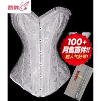塑身衣宫廷束腰带拉绳缩腰带收腰带收腹带紧身收腹束腰全身女 费琳