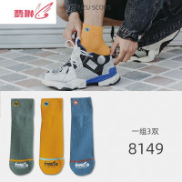 薄款中性情侣短袜女ins潮欧美街头嘻哈短筒袜百搭袜子 费琳