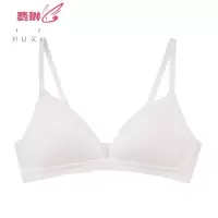 薄杯透气三角杯法式小胸文胸显小无钢圈内衣文胸罩 费琳文胸套装