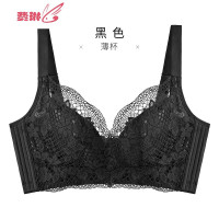 轻薄款内衣女性感蕾丝蜂巢无钢圈聚拢收副乳调整型文胸罩 费琳胸罩