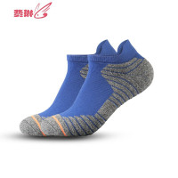 专业运动篮球短袜船袜男跑步健身马拉松羽毛球网球袜毛巾底减震 费琳