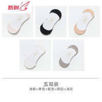 高跟鞋船袜女硅胶防滑超隐形袜子女短袜浅口夏季薄款脚底袜女 费琳