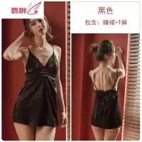 性感情趣内衣睡衣诱惑床上透明挑逗欧美调情蕾丝睡裙 费琳