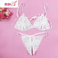 情趣内衣性感睡衣古代青楼开档服装诱惑床上红色套装 费琳