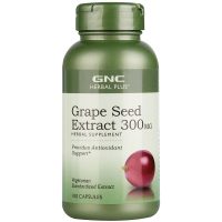 【2瓶购买】美国GNC/健安喜葡萄籽精华300mg 100粒