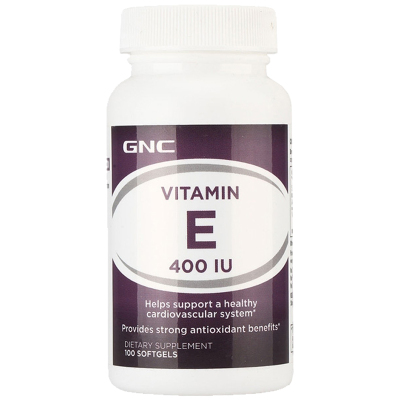 [3瓶]美国GNC/健安喜 维生素E VE 400IU100粒小麦胚芽油维生素E