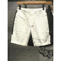 新款Hi 城市风设计感黑白配休闲短裤男夏季腰部抽绳宽松百搭五分裤