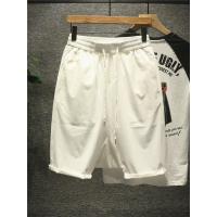 新款Hi 日系RO风格吊裆哈伦裤垮裤潮飞鼠裤休闲短裤男沙滩裤子