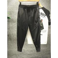 新款Hi 欧美西海岸重工侧边柳钉设计男士休闲裤束脚款百搭运动裤子