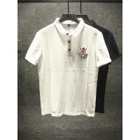 新款Hi 气质高品chic风衫男青年潮流商务休闲刺绣百搭短袖