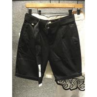 新款Hi 美式复古潮流炫酷腰带设计休闲短裤男士舒适百搭宽松五分裤