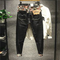 新款Hi 超nice埃及民族风高阶刺绣牛仔裤男修身小脚裤秋冬长裤