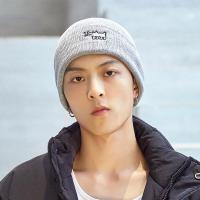 新款毛线帽男士冬季冷帽日系冬天保暖棉帽薄秋冬帽子男潮冬针织帽