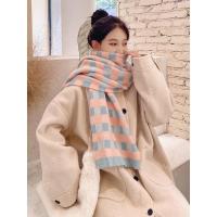 新款女秋冬季韩版百搭学生可爱少女保暖加厚毛线围脖男潮