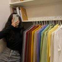 新款洋气长袖针织衫配大衣的内搭上衣2020新款半高领打底衫女秋冬毛衣