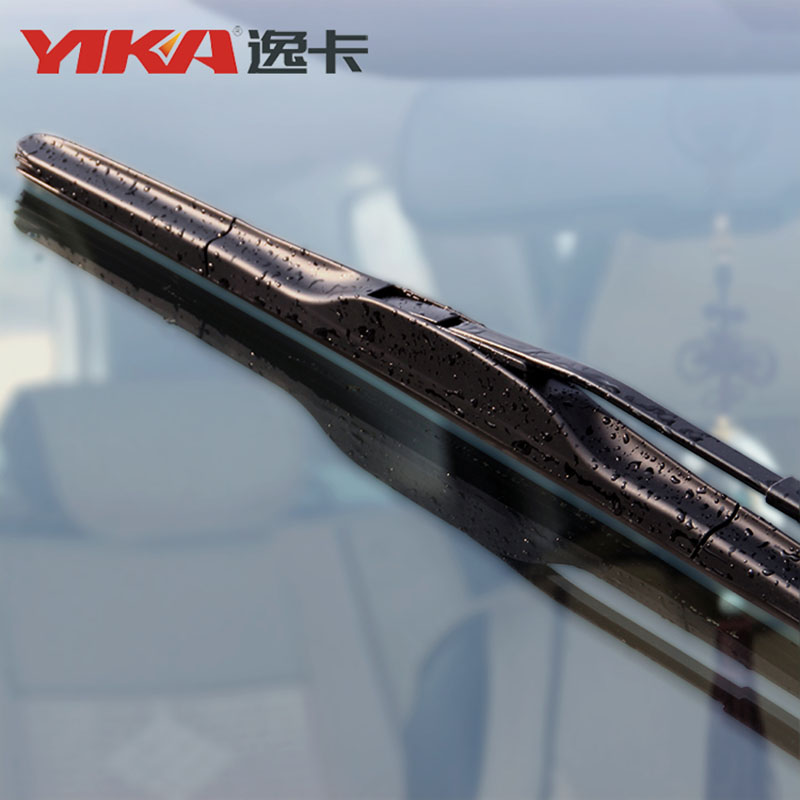 逸卡YIKA 专用于 北京现代 伊兰特 雨刮器 悦动 朗动 ix35 瑞纳 索纳塔 无骨雨刮片 双只装