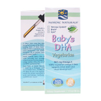 美国直邮 Nordic naturlas 挪威小鱼DHA 婴幼儿童海藻油 无腥味 30ml 6个月以上 1瓶装