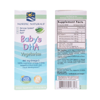 美国直邮 Nordic naturlas 挪威小鱼DHA 婴幼儿童海藻油 无腥味 30ml 6个月以上 1瓶装