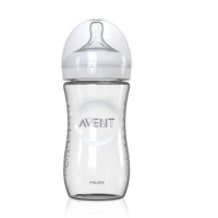 AVENT/飞利浦新安怡 自然原生系列宽口径婴幼儿防胀气玻璃奶瓶 8oz/240ml