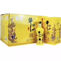 牛栏山二锅头百年特酿15 小黄龙 42度浓香型白酒500ml *6瓶整箱装