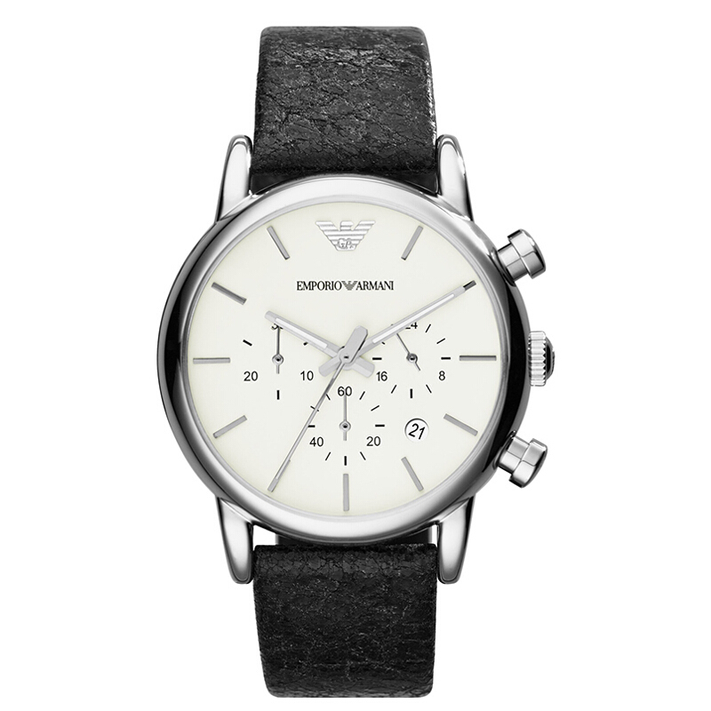 阿玛尼(emporio armani)石英表ar1721 emporio armani阿玛尼皮革石英