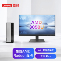 联想(Lenovo)天逸510S速龙版 台式机电脑整机(AMD-A3050U 8G 512SSD WiFi Win11)19.5英寸显示器 商用家用办公学习