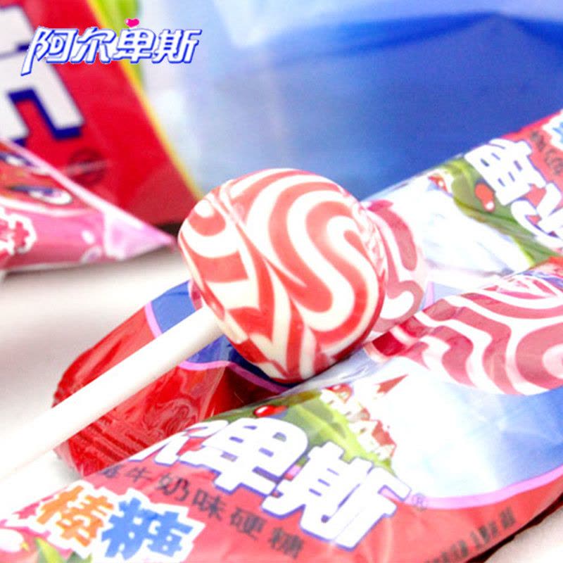 阿尔卑斯(Alpenliebe) 棒棒糖 柠檬味 200g/20支袋装(儿童水果糖果)图片