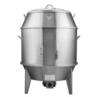 烤鸭店设备90cm型商用燃气双层保温烧鹅炉烧鸭炉烧鸡炉烧鹅烤鸭炉