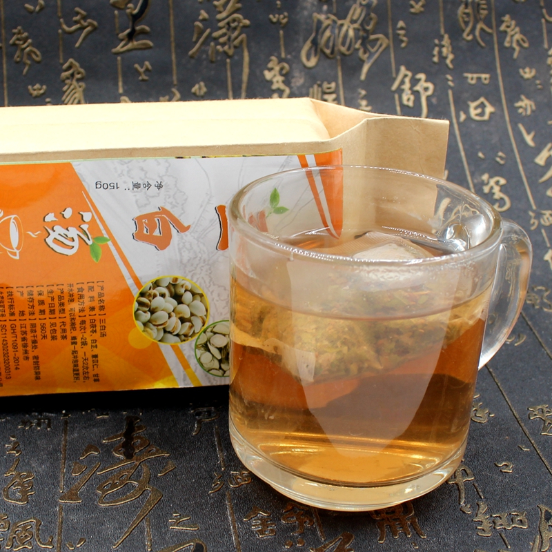 买3送1 三白汤 白茯苓 白芷 薏苡仁 甘草 袋泡茶 150g
