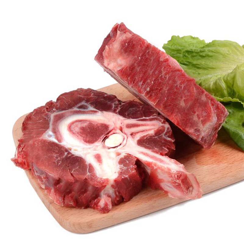 牛脊骨 1kg 生鲜牛骨头牛蝎子带肉骨头炖汤火锅食材牛骨 新鲜牛肉 YFZ