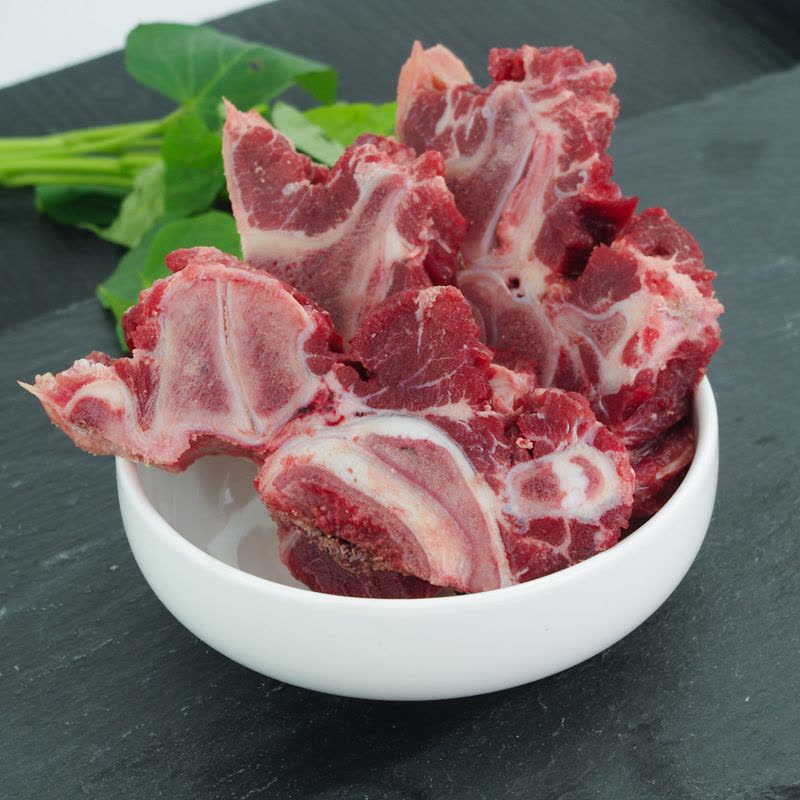 牛脊骨 1kg 生鲜牛骨头牛蝎子带肉骨头炖汤火锅食材牛骨 新鲜牛肉 YFZ图片