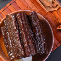 牛肉干正宗手撕零食 风干牛肉干香辣五香500g YFZ