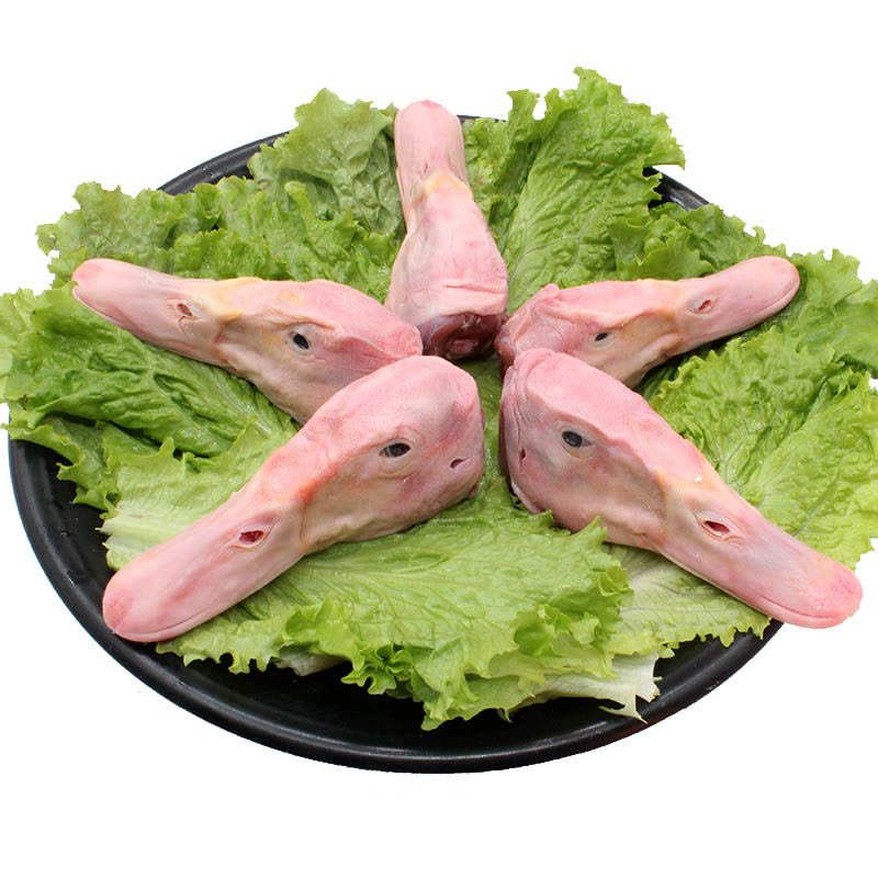 新鲜鸭头 2斤 生鸭头 食品冻鸭 零食非生鲜图片